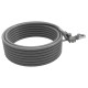 Cordon RJ45 cat 6 surmoulé FUTP 100 Ohms LSOH, 7m, gris