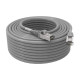 Cordon RJ45 cat 6 surmoulé FUTP 100 Ohms LSOH, 30m, gris