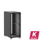 En kit - Baie de brassage 27U 600x1000x1407mm (LxPxH) 500kg, Sans porte avant / Porte arrière en verre