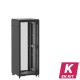 En kit - Baie de brassage 31U 600x600x1585mm (LxPxH) 500kg, Sans porte avant / Porte arrière en verre