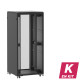 En kit - Baie de brassage 36U 800x800x1807mm (LxPxH) 500kg, Sans porte avant / Porte arrière en verre