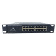 Switch Ethernet 10 pouces rackable 16 ports RJ45 Gigabit