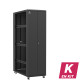 En kit - Baie serveur 42U 600x1200x2060mm (LxPxH) 800kg, Porte avant double pleine / Porte arrière double pleine, Sans panneaux latéraux