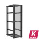 En kit - Baie serveur 42U 600x1200x2060mm (LxPxH) 800kg, Porte avant en verre / Sans porte arrière, Sans panneaux latéraux