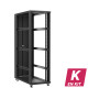 En kit - Baie serveur 42U 600x1200x2060mm (LxPxH) 800kg, Sans porte avant / Porte arrière double pleine, Sans panneaux latéraux