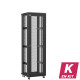 En kit - Baie serveur 42U 600x600x2060mm (LxPxH) 800kg, Porte avant nid d'abeille / Sans porte arrière, Sans panneaux latéraux