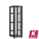 En kit - Baie serveur 42U 600x800x2060mm (LxPxH) 800kg, Porte avant en verre / Sans porte arrière, Sans panneaux latéraux