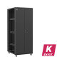 En kit - Baie serveur 42U 800x1000x2060mm (LxPxH) 800kg, Porte avant double pleine / Porte arrière double pleine, Sans panneaux latéraux