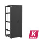 En kit - Baie serveur 42U 800x1000x2060mm (LxPxH) 800kg, Porte avant double pleine / Sans porte arrière, Sans panneaux latéraux