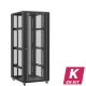 En kit - Baie serveur 42U 800x1000x2060mm (LxPxH) 800kg, Porte avant et arrière en verre, Sans panneaux latéraux