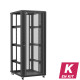 En kit - Baie serveur 42U 800x1000x2060mm (LxPxH) 800kg, Porte avant en verre / Sans porte arrière, Sans panneaux latéraux