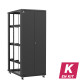 En kit - Baie serveur 42U 800x1200x2060mm (LxPxH) 800kg, Porte avant double pleine / Sans porte arrière, Sans panneaux latéraux