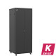 En kit - Baie serveur 42U 800x800x2060mm (LxPxH) 800kg, Porte avant double pleine / Sans porte arrière