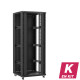 En kit - Baie serveur 42U 800x800x2060mm (LxPxH) 800kg, Sans porte avant / Porte arrière double pleine, Sans panneaux latéraux