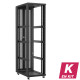 En kit - Baie serveur 47U 600x1000x2283mm (LxPxH) 800kg, Sans porte avant / Porte arrière double nid d'abeille, Sans panneaux latéraux