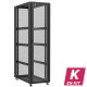 En kit - Baie serveur 47U 600x1200x2283mm (LxPxH) 800kg, Porte avant et arrière en verre, Sans panneaux latéraux