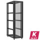 En kit - Baie serveur 47U 600x1200x2283mm (LxPxH) 800kg, Porte avant en verre / Sans porte arrière, Sans panneaux latéraux