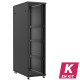 En kit - Baie serveur 47U 600x1200x2283mm (LxPxH) 800kg, Sans porte avant / Porte arrière en verre