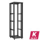 En kit - Baie serveur 47U 600x800x2283mm (LxPxH) 800kg, Sans porte avant / Porte arrière pleine, Sans panneaux latéraux