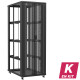 En kit - Baie serveur 47U 800x1200x2283mm (LxPxH) 800kg, Porte avant en verre double / Sans porte arrière, Sans panneaux latéraux