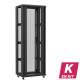 En kit - Baie serveur 47U 800x600x2283mm (LxPxH) 800kg, Sans porte avant / Porte arrière en verre, Sans panneaux latéraux