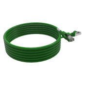 CORDON RJ45 CAT6 FUTP 100OHMS LSOH SURMOULE VERT LG 3M