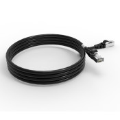 Cordon RJ45 CAT 7 SFTP - noir